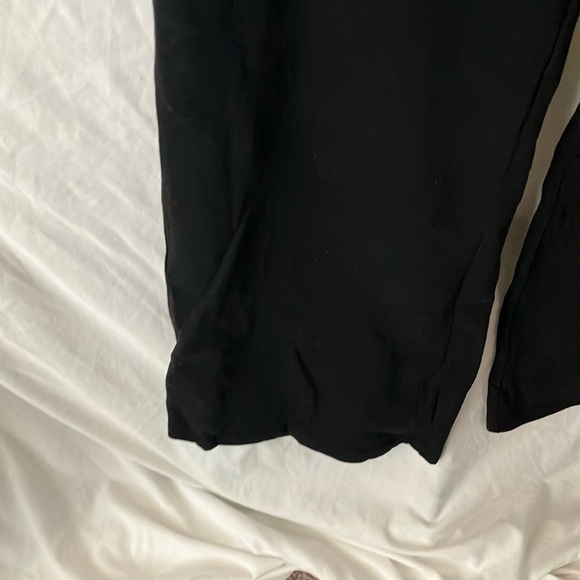 Calvin Klein Performance: Black Drawstring Wide Leg Pants- XXL - Picture 9 of 15